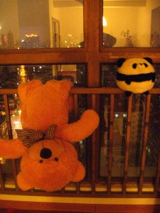 Gerald the Bear and Kevin the Panda